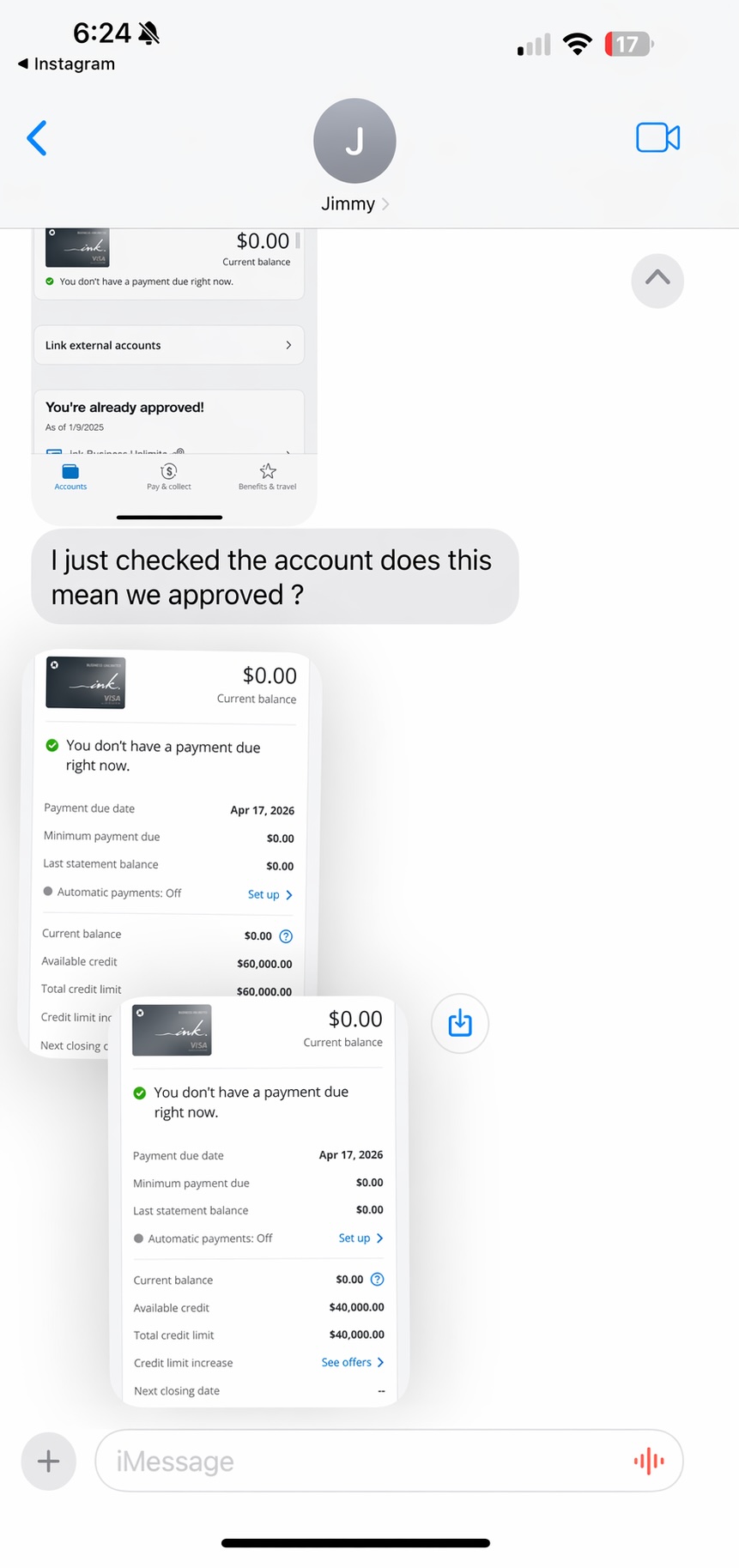 Jimmy - $100K approval